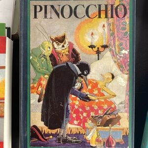 Pinocchio Illustrated Hardcover Book